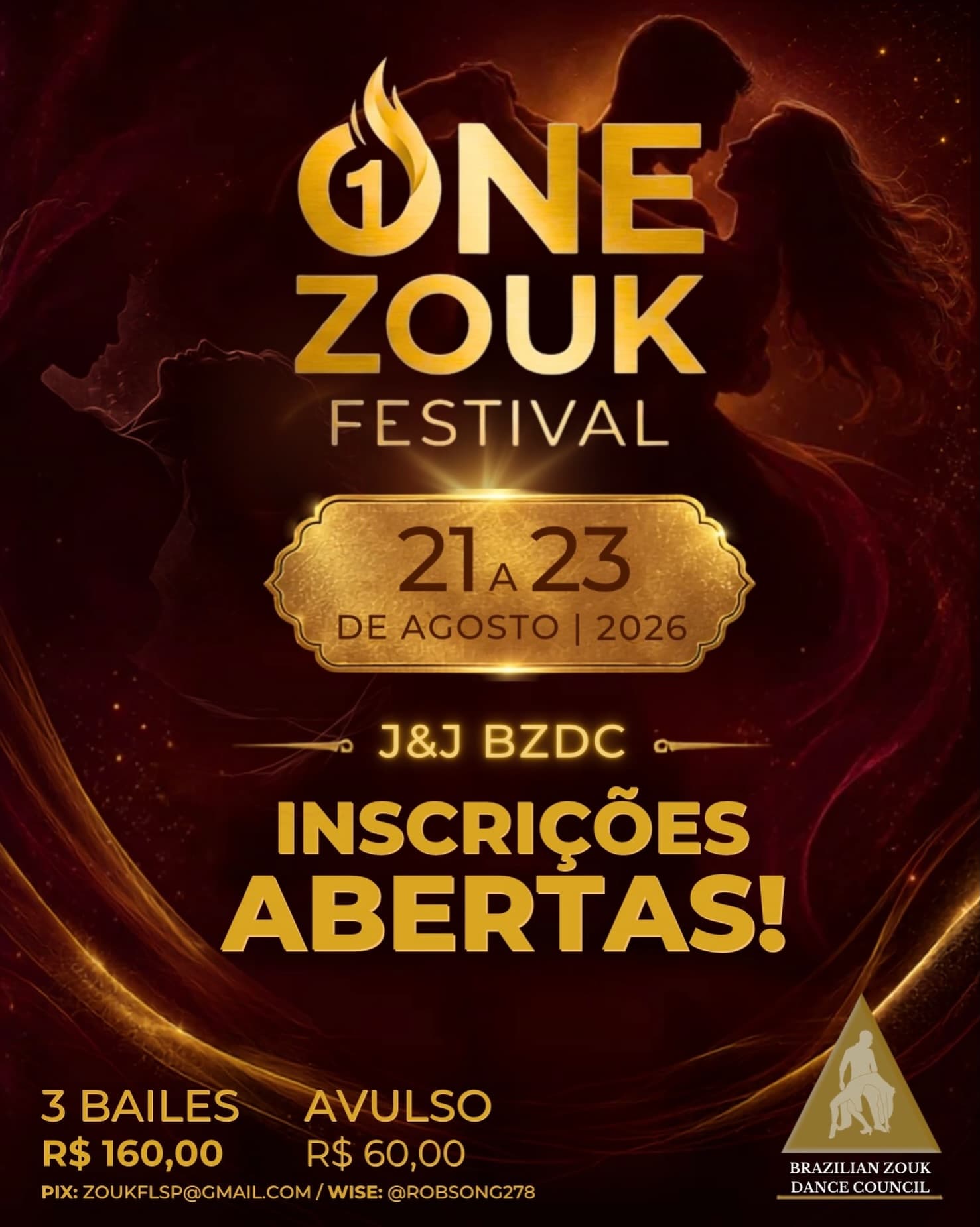 Flyer: One Zouk Festival