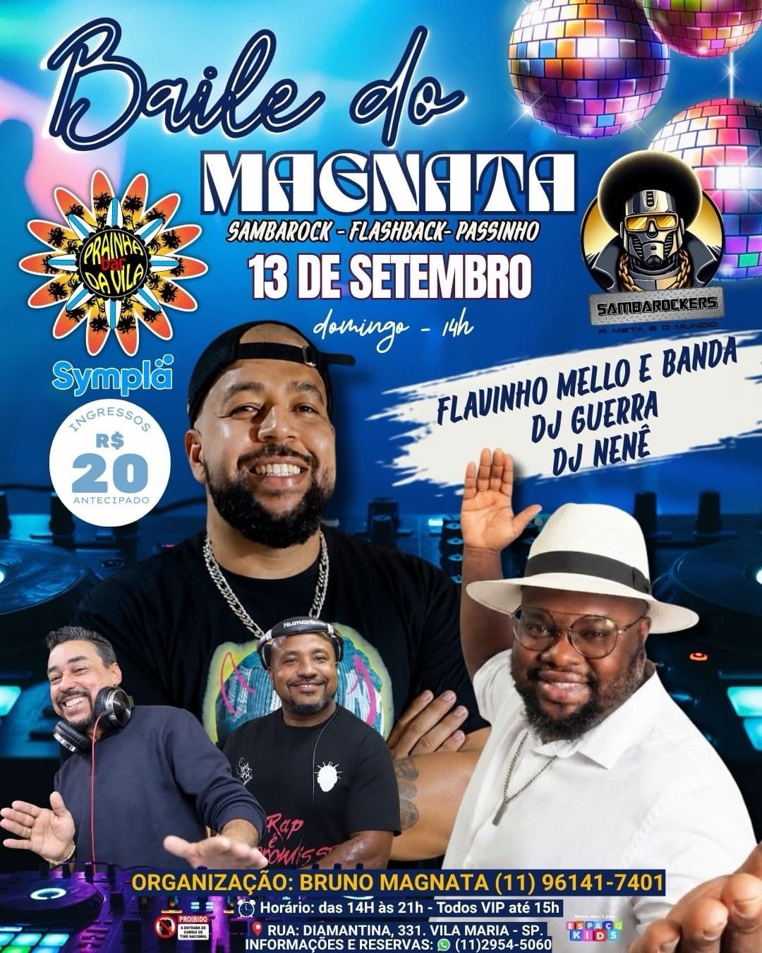 Flyer: Baile do Magnata