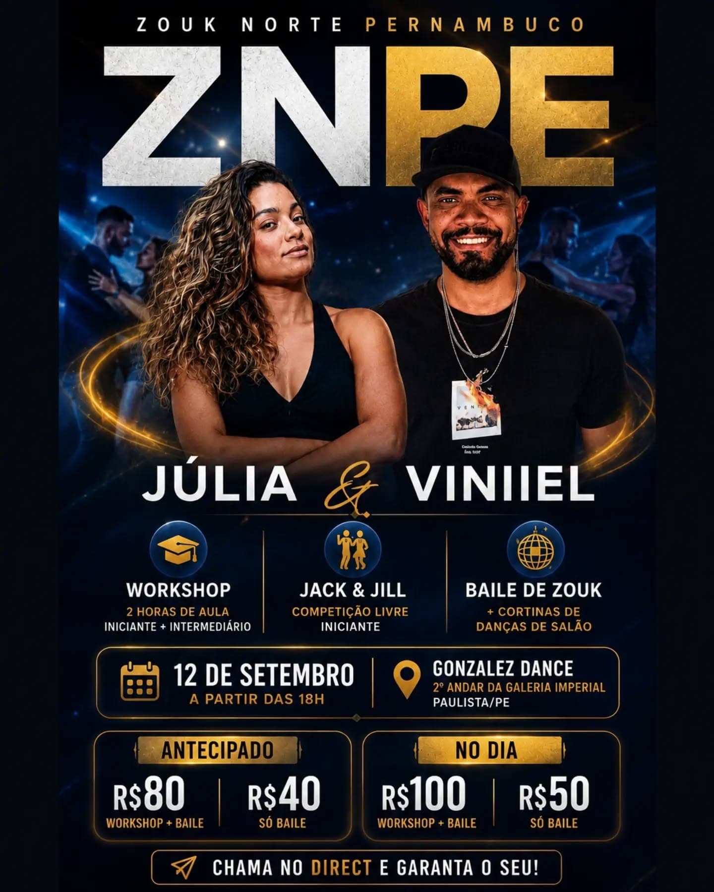 Flyer: ZNPE - Zouk Norte Pernambuco