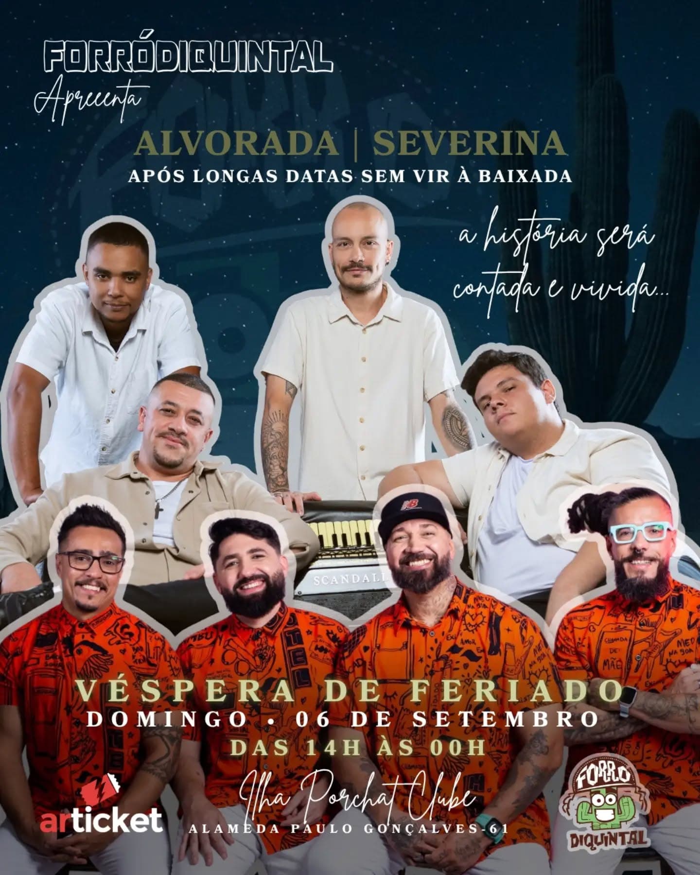 Flyer: FORRÓDIQUINTAL - ALVORADA | SEVERINA