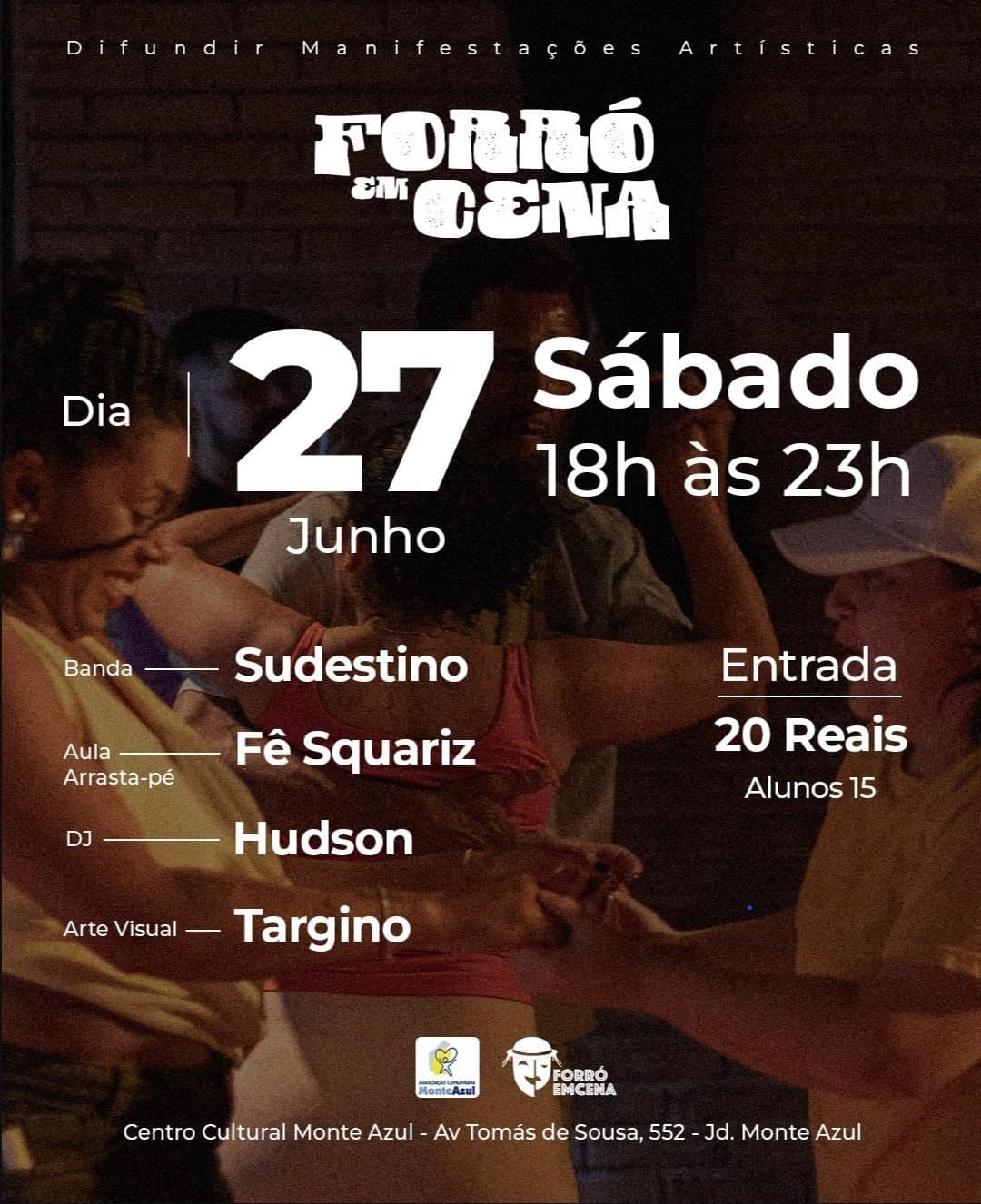 Flyer: Forró em Cena