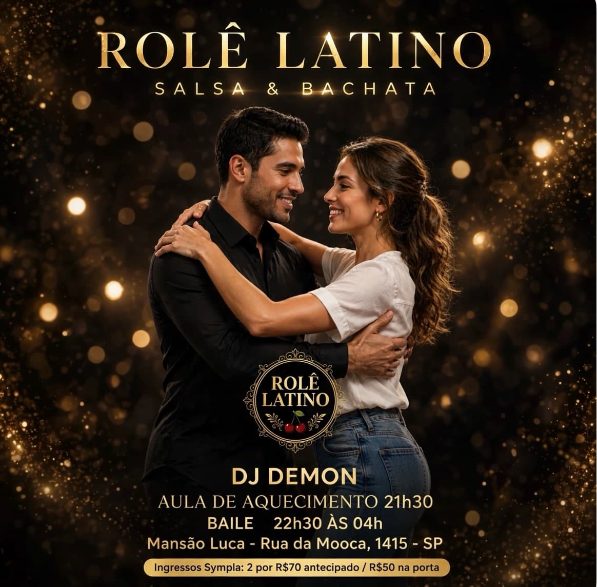 Flyer: Rolê Latino - Salsa & Bachata