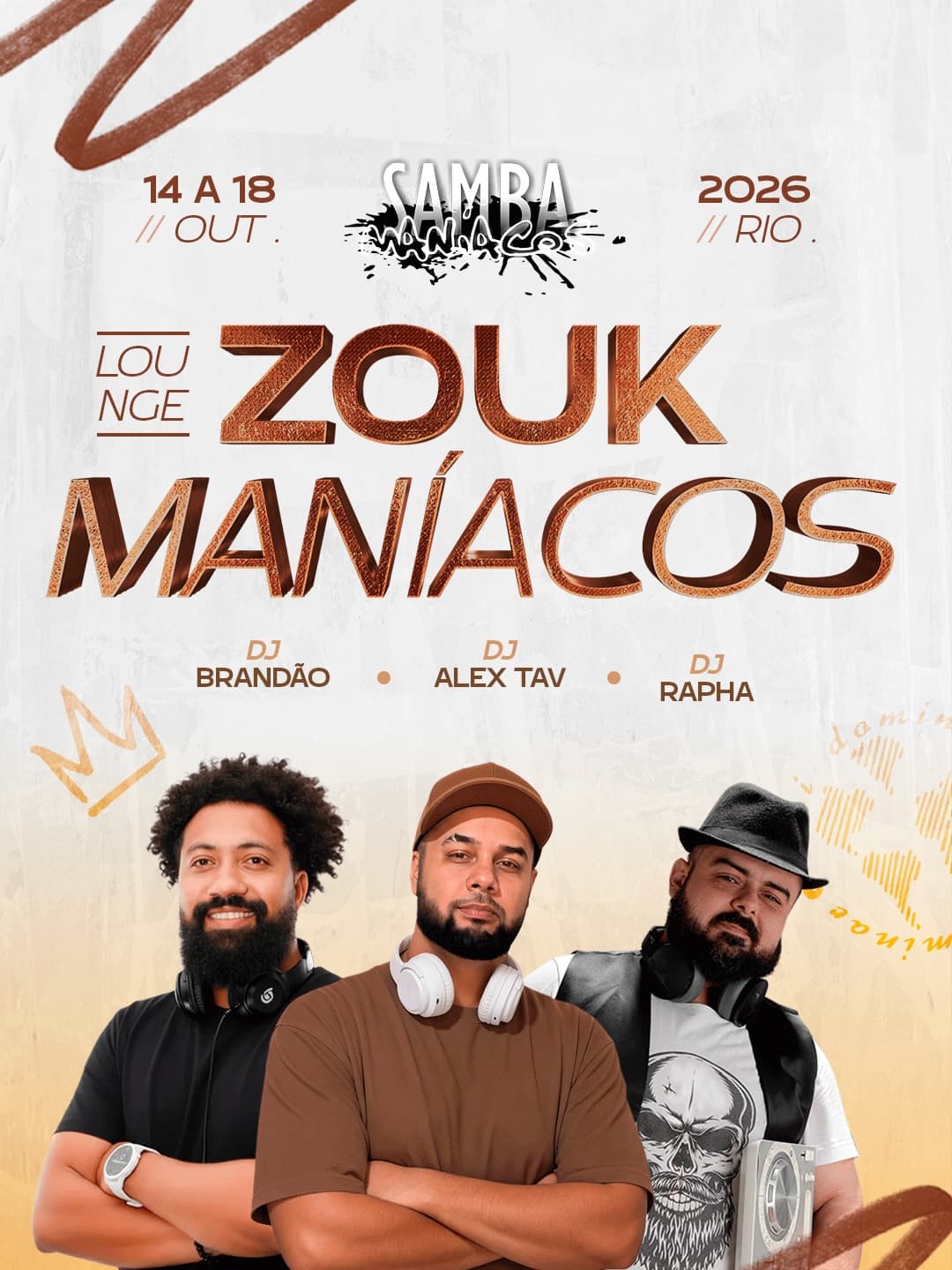Zouk Lounge no Sambamaníacos 2026