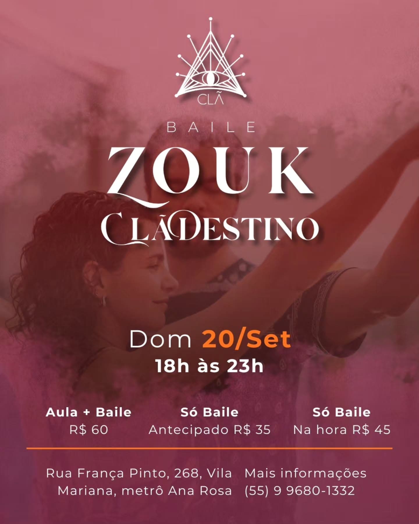 Baile Zouk ClãDestino