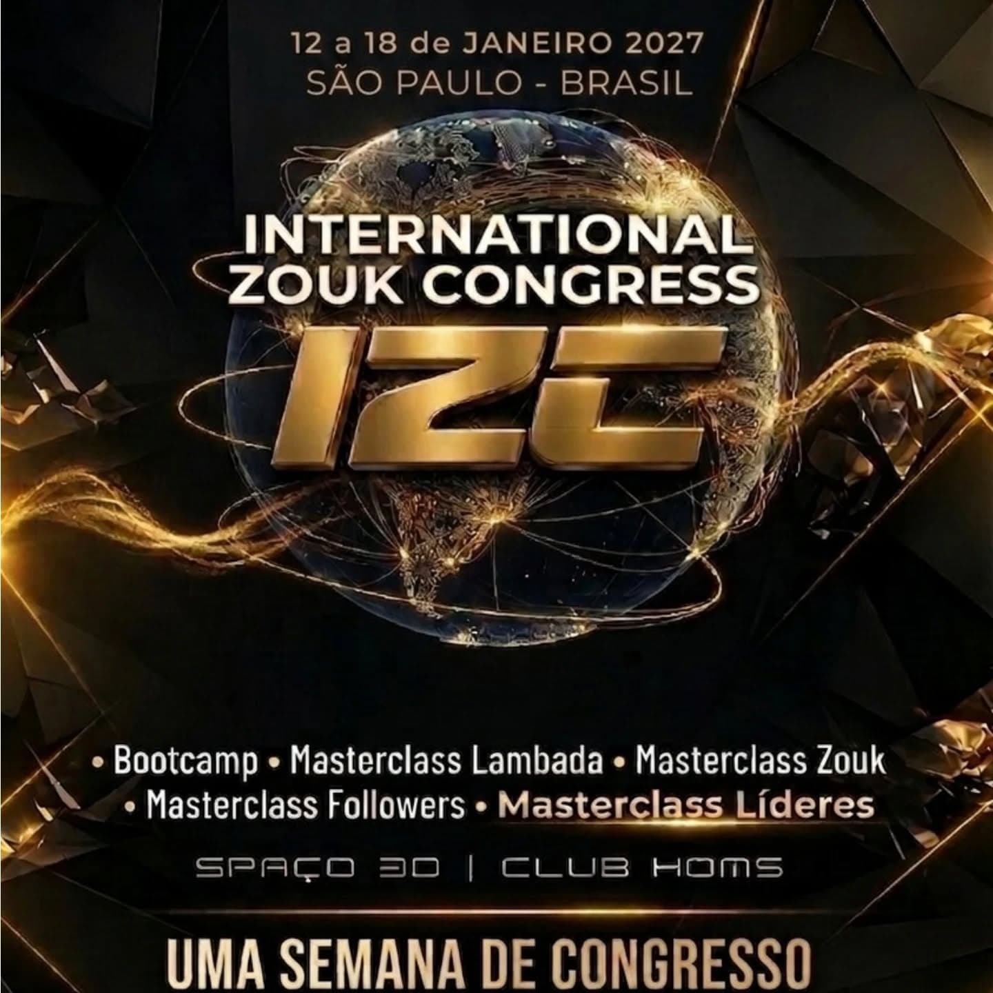 Flyer: IZC 2027 - International Zouk Congress