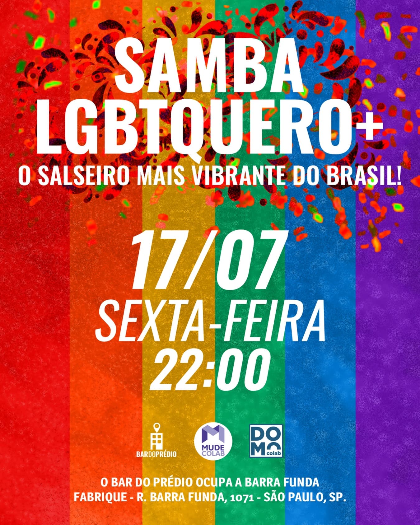 Flyer: Samba LGBTQuero+
