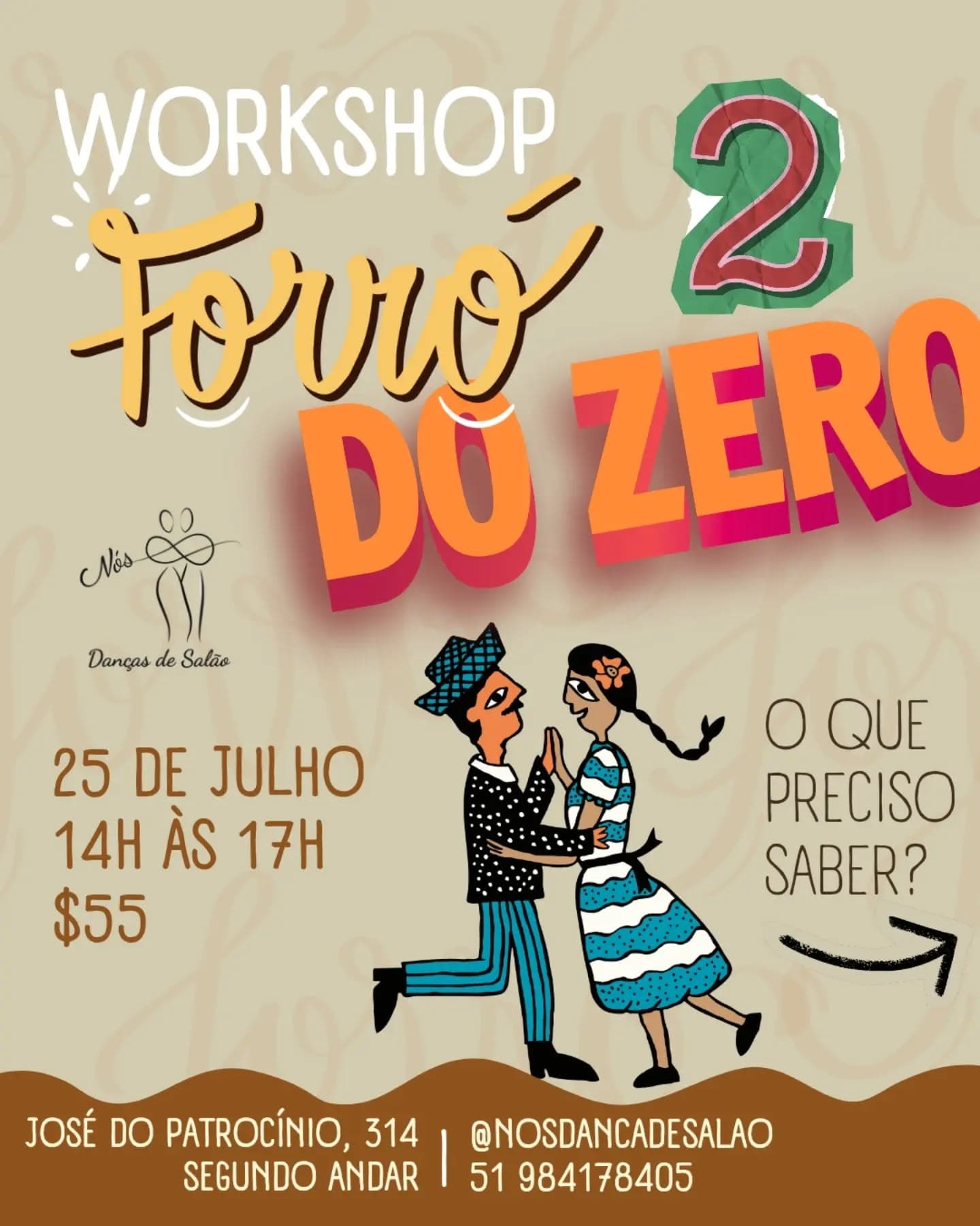 Flyer: Workshop Forró do Zero 2