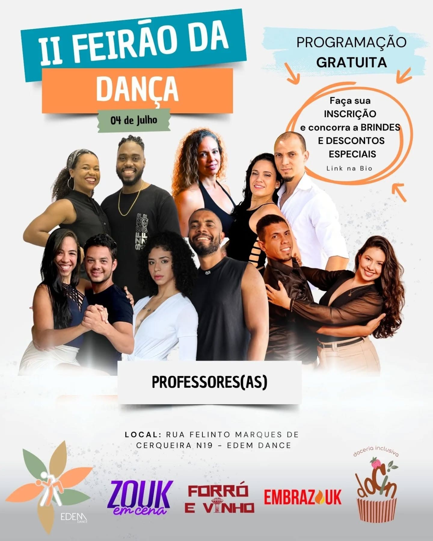 Flyer: II Feirão da Dança