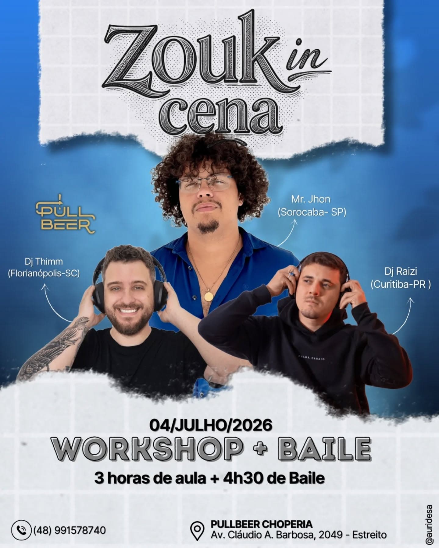 Flyer: Zouk in Cena