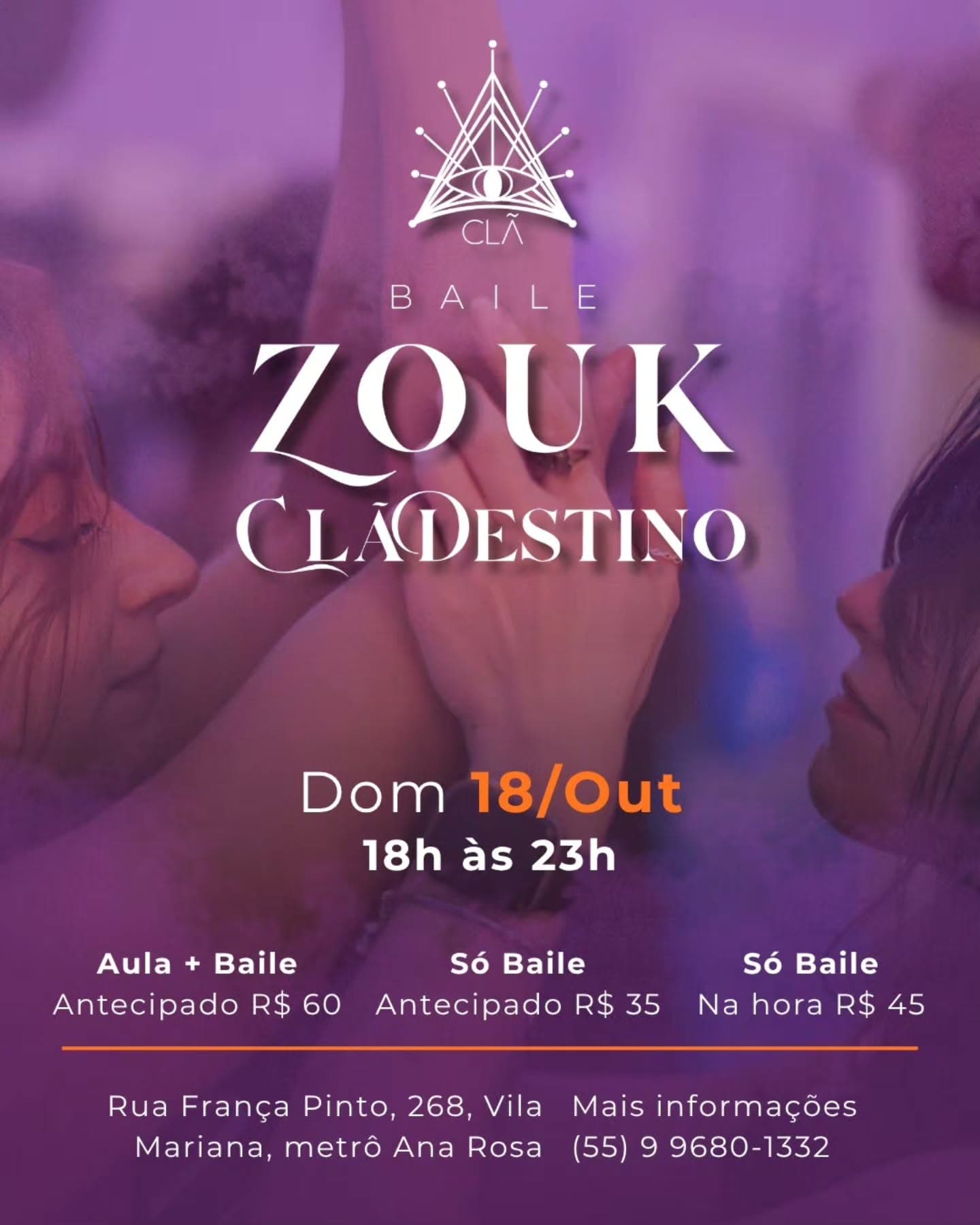 Flyer: Baile Zouk Clãdestino