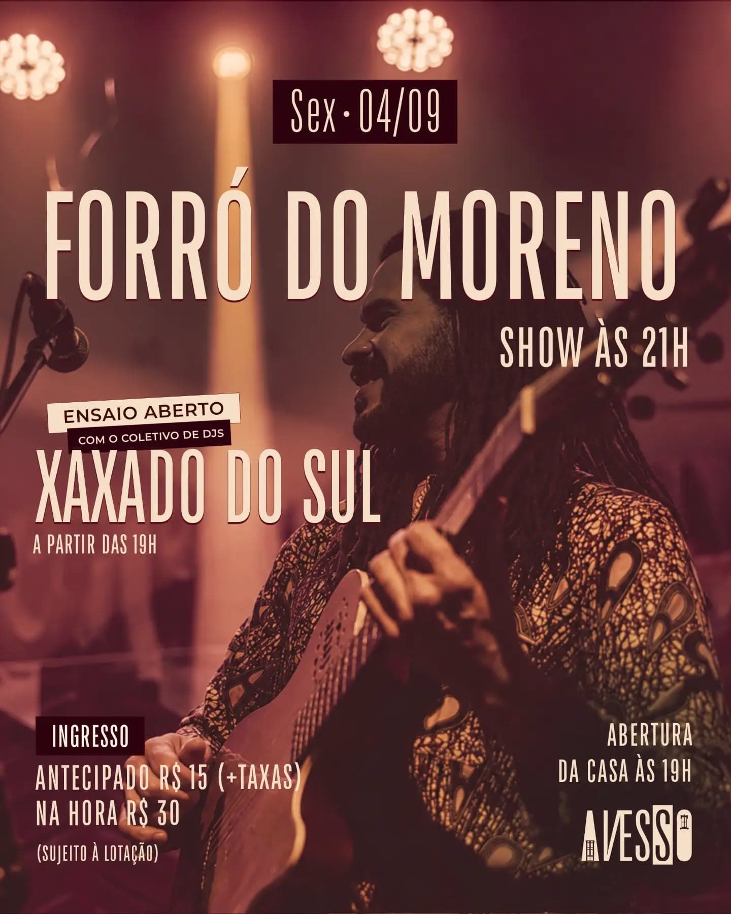 Flyer: Forró do Moreno