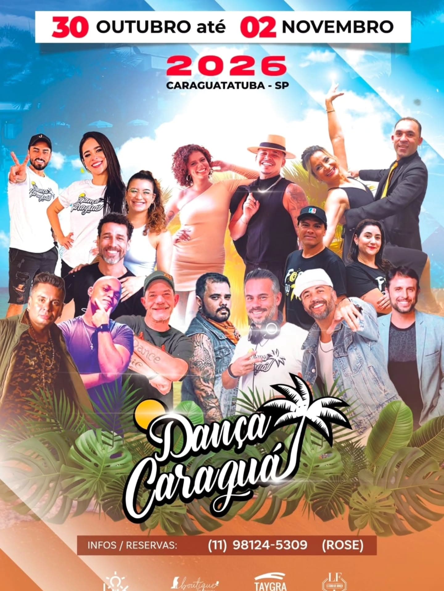 Flyer: Dança Caraguá 2026