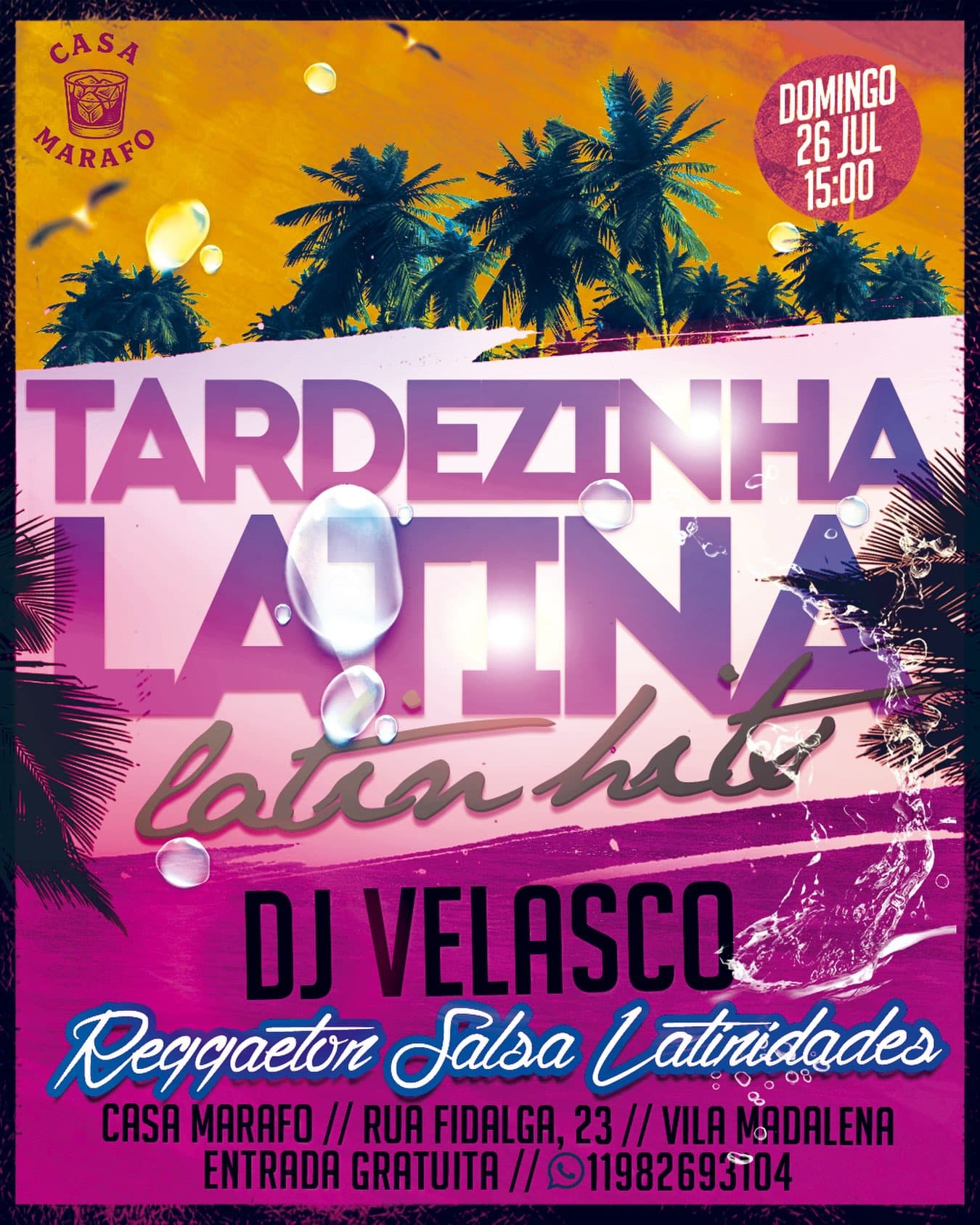 Flyer: Tardezinha Latina