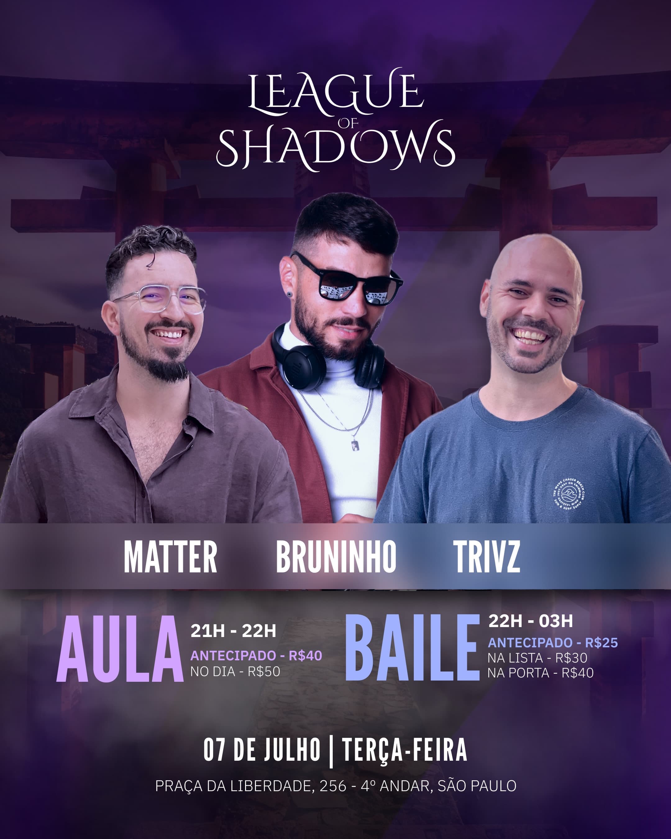 Flyer: League of Shadows - LOS 173