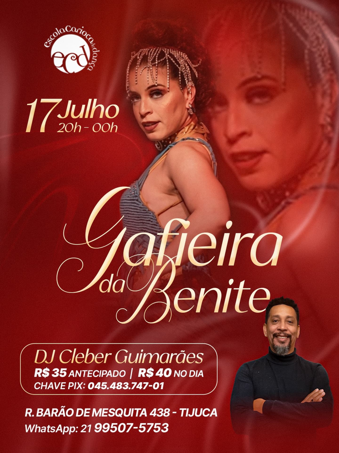 Flyer: Gafieira da Benite