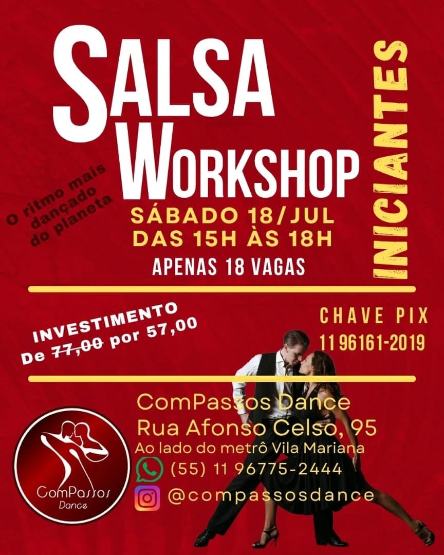 Flyer: Salsa Workshop - Iniciante