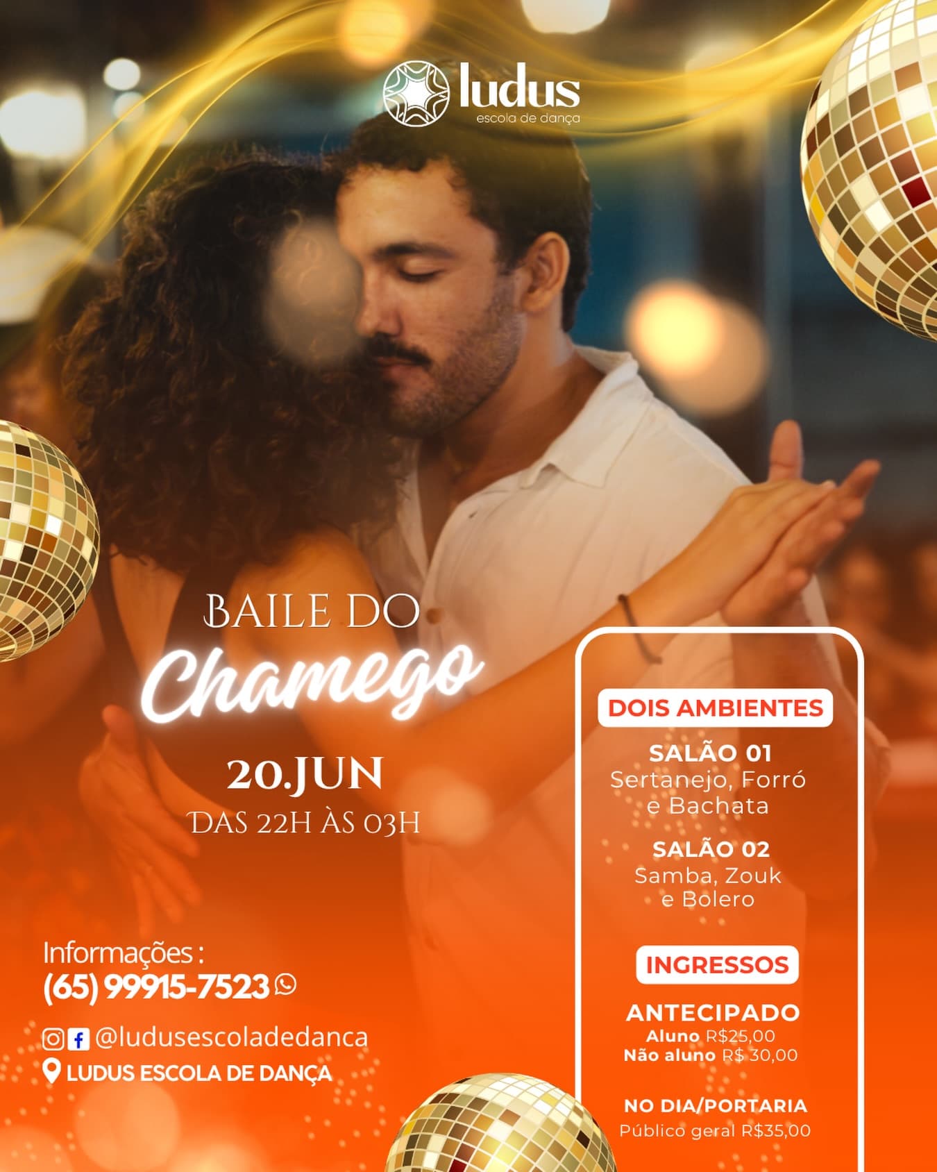Flyer: Baile do Chamego