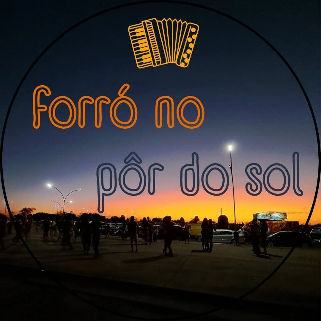 Flyer: Forró no Pôr do Sol