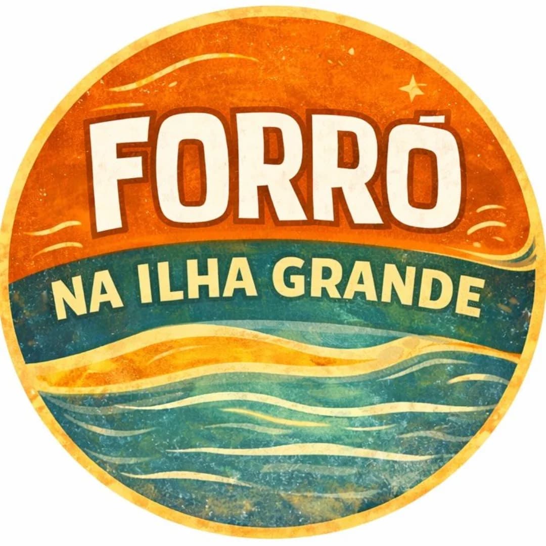Flyer: Forró na Ilha Grande