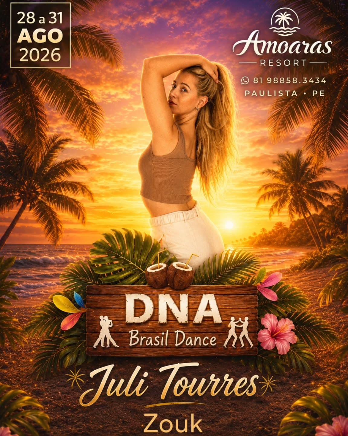 Flyer: DNA Brasil Dance 2026