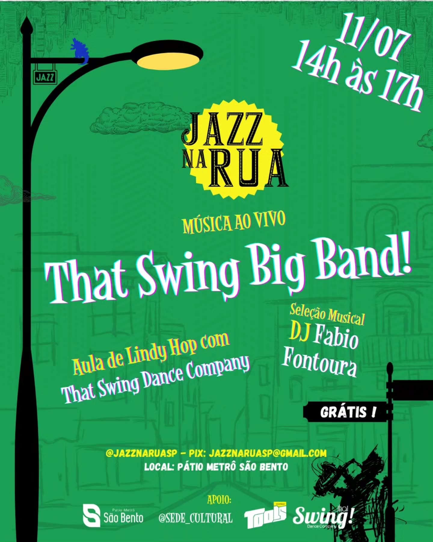 Flyer: Jazz na Rua - That Swing Big Band