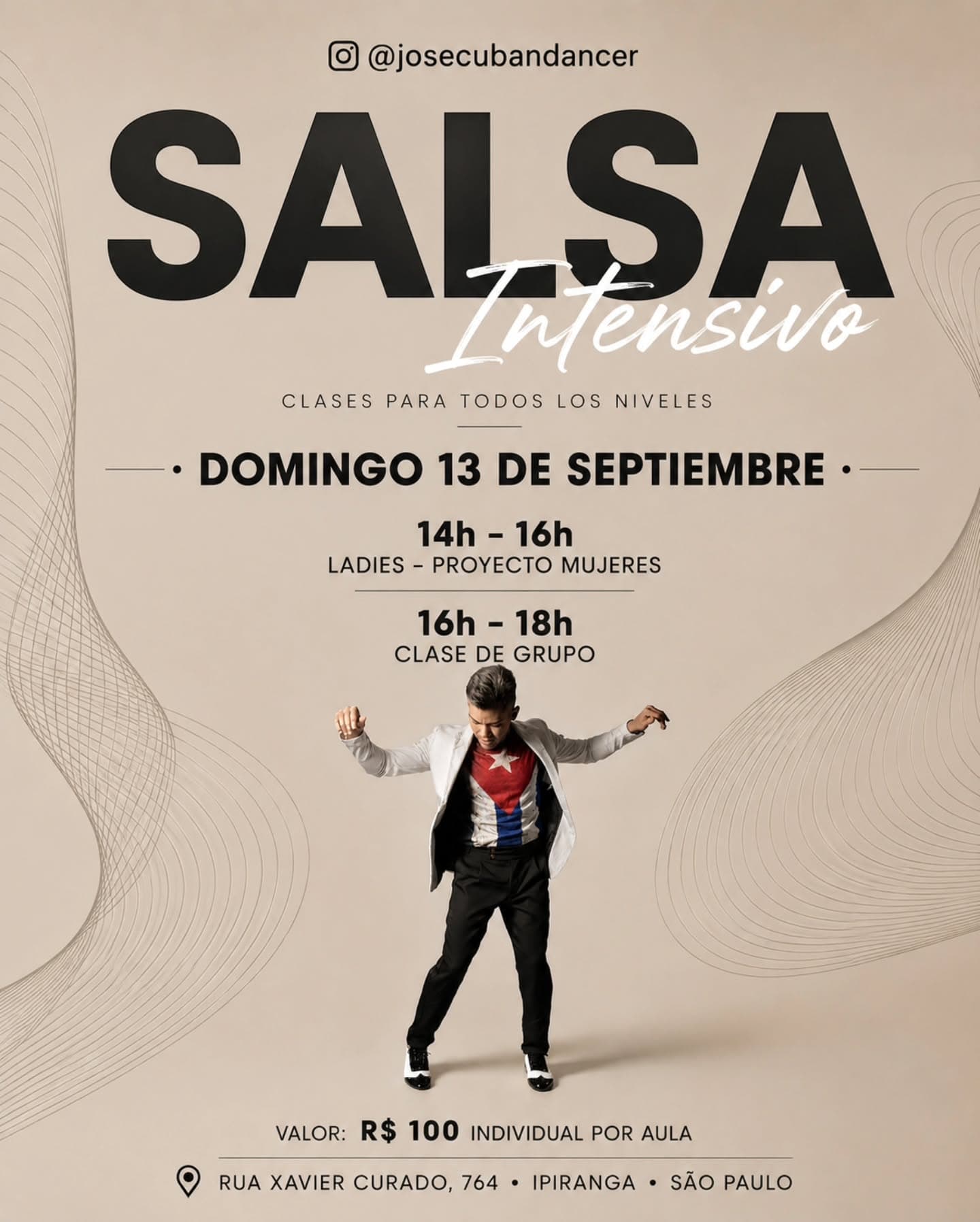 Flyer: Salsa Intensivo - São Paulo