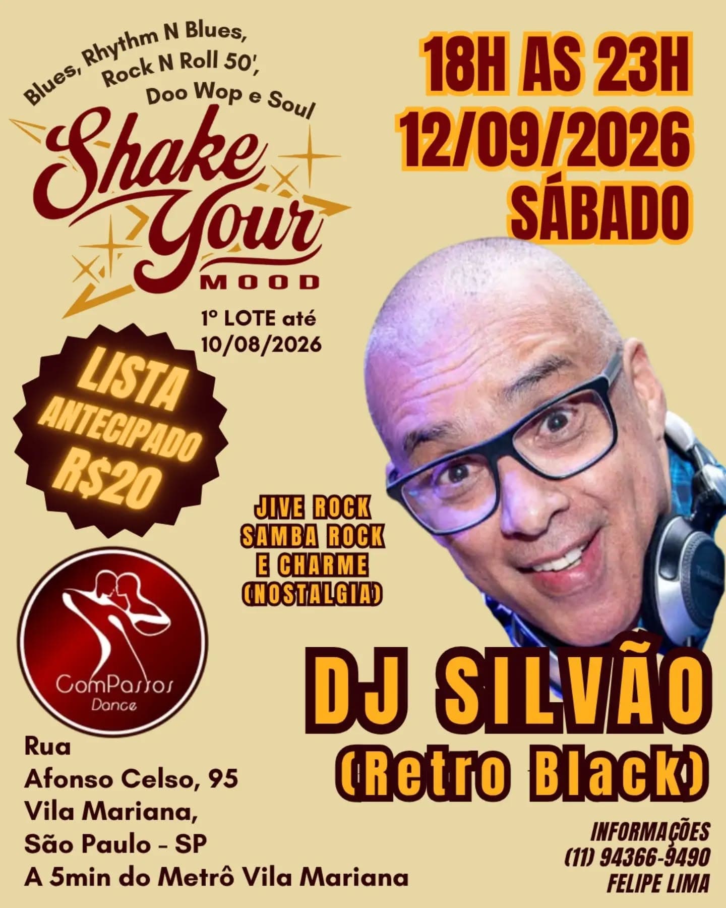 Flyer: Shake Your Mood