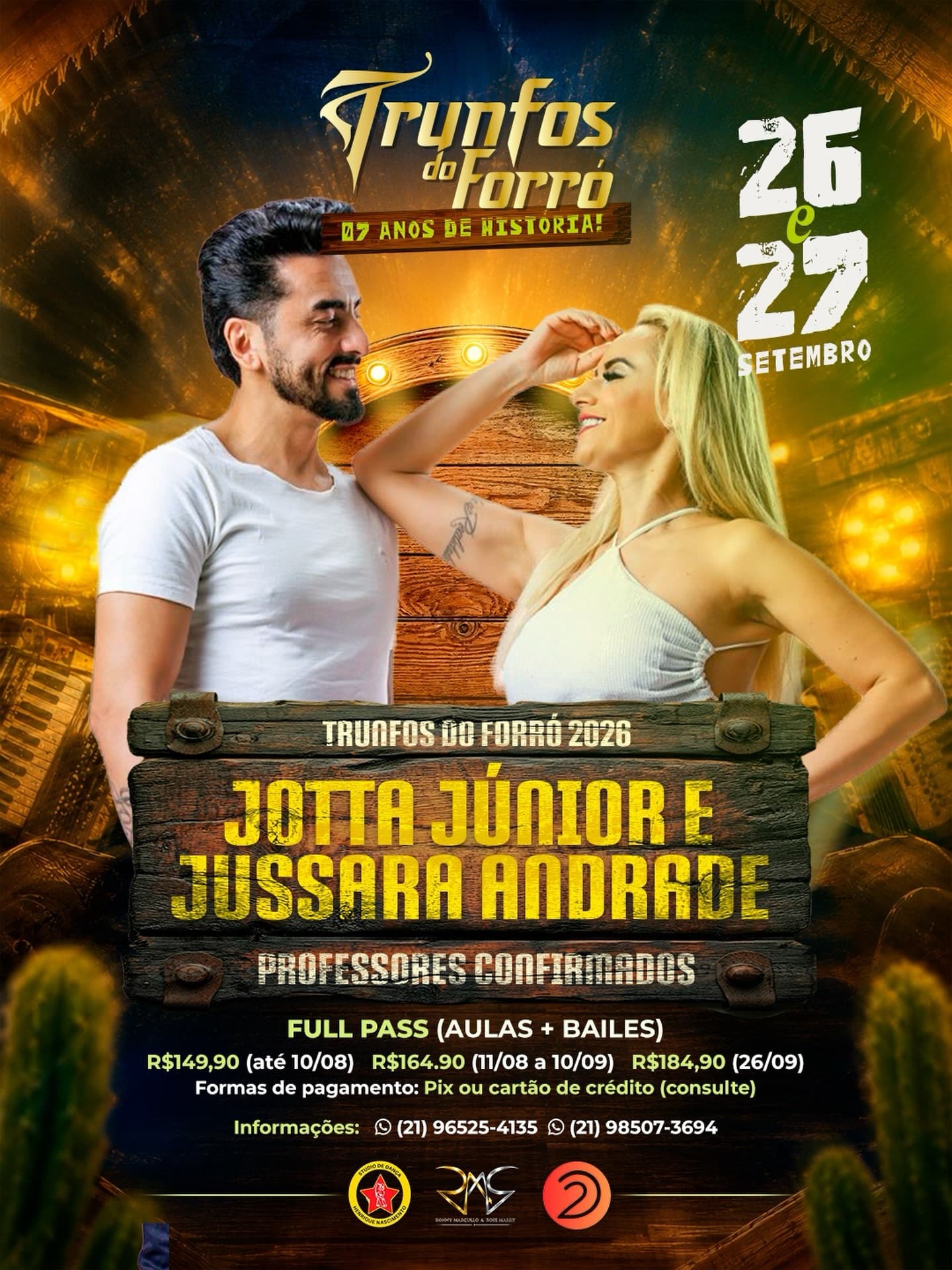 Flyer: Trunfos do Forró 2026