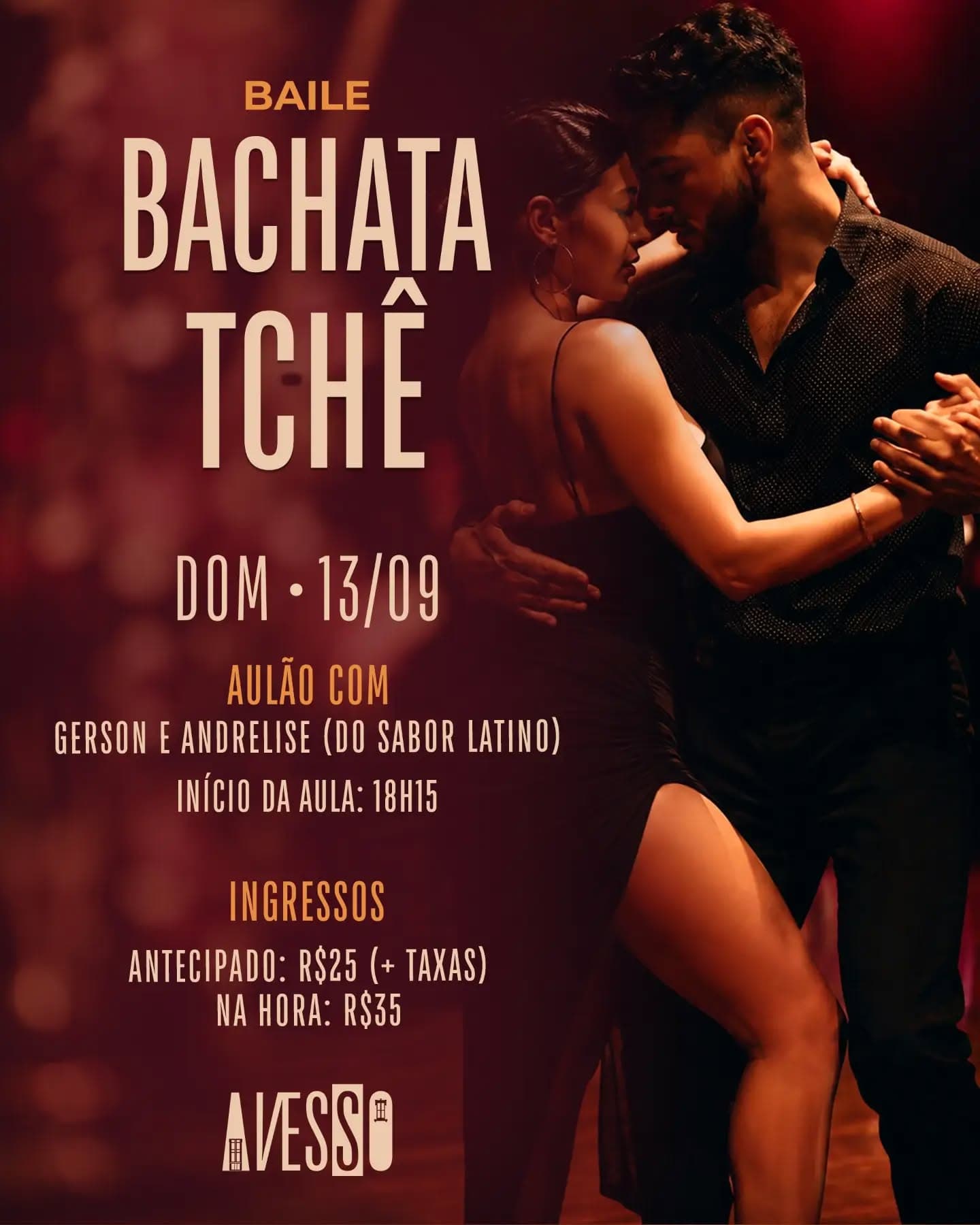 Flyer: Baile Bachata Tchê
