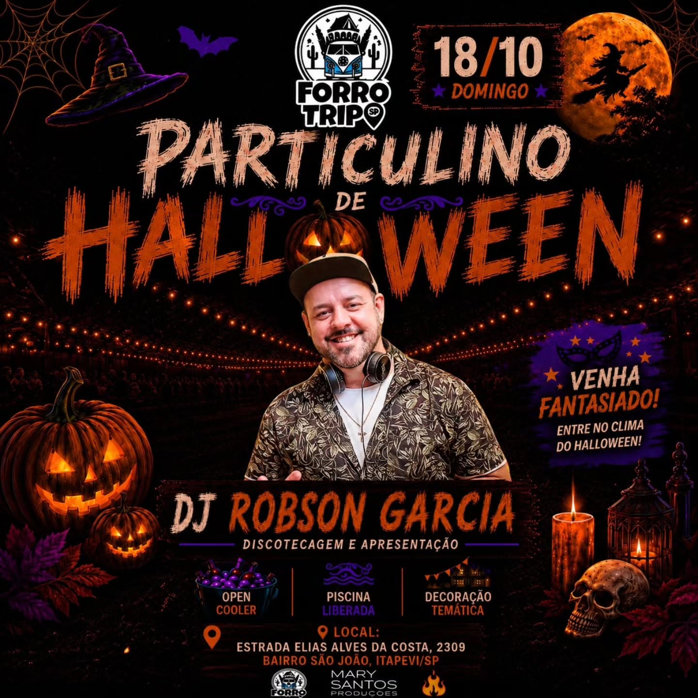 Flyer: Particulino de Halloween