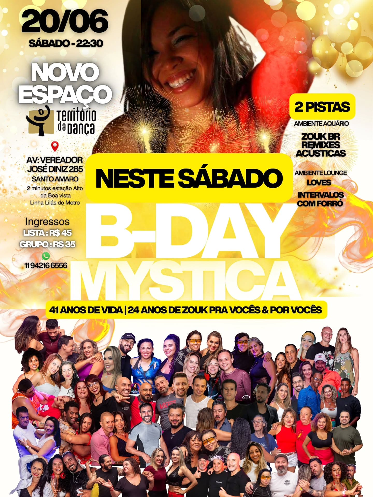 Flyer: B-Day Mystica
