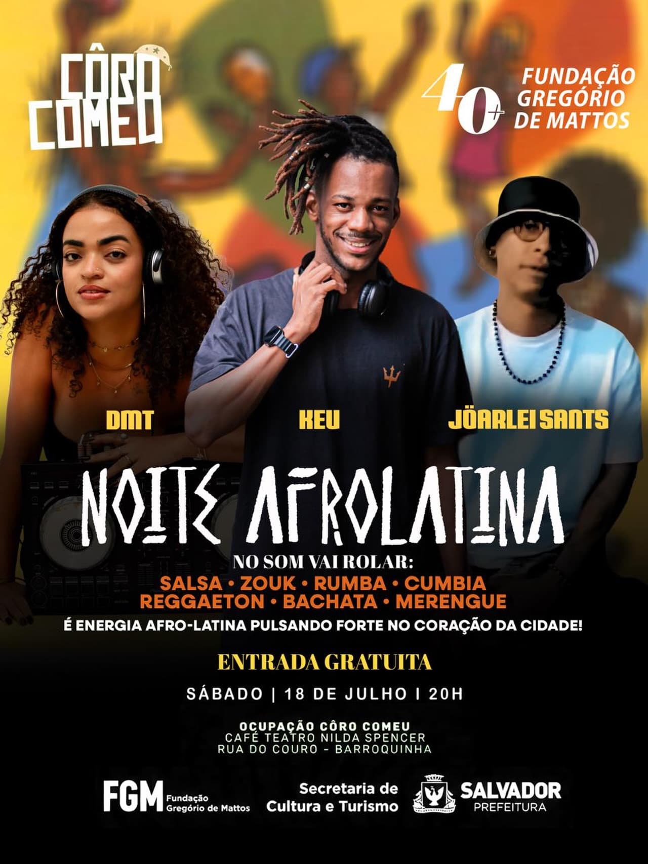 Flyer: Noite Afrolatina