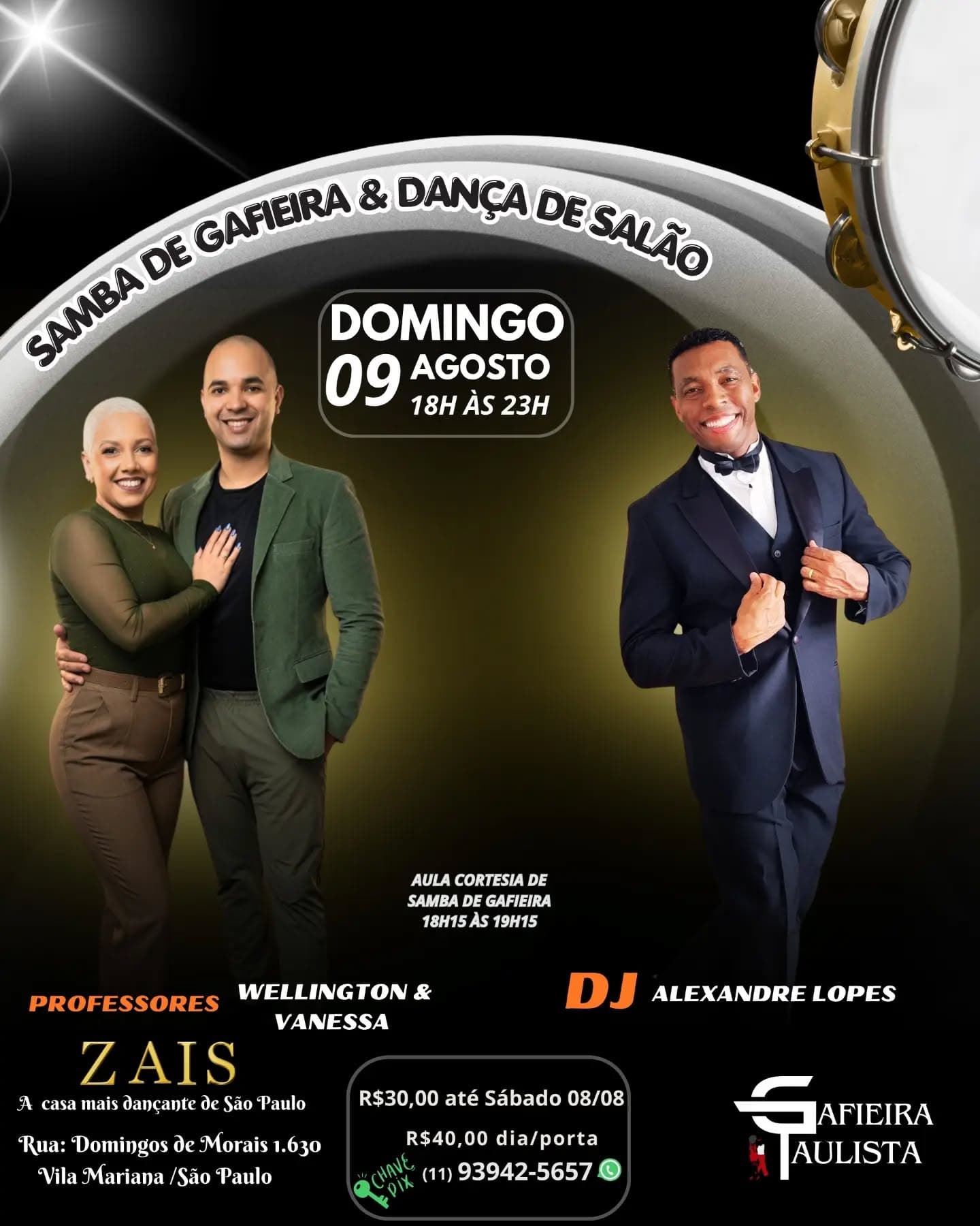 Flyer: Domingueira da Gafieira