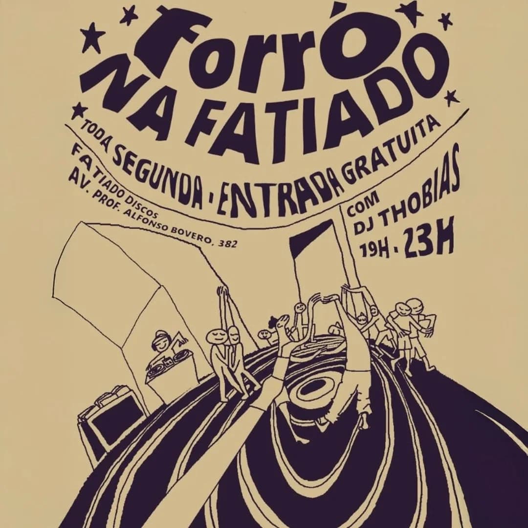 Flyer: Forró na Fatiado